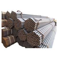 MS carbon steel pipe standard length erw welded carbon steel round pipe and tubes