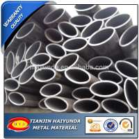 Welded Flat Oval Elliptical Steel Tube / pipe