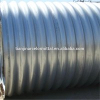 Galvanized Large Diameter Corrugated Steel Pipe